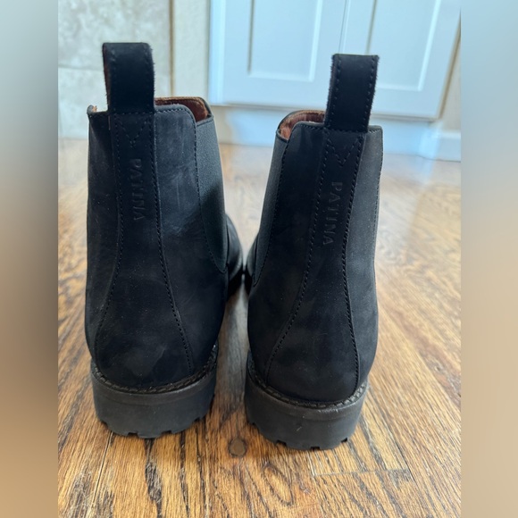 Patina Men’s Boots Size 9.5 Shadow Black - Picture 2 of 11